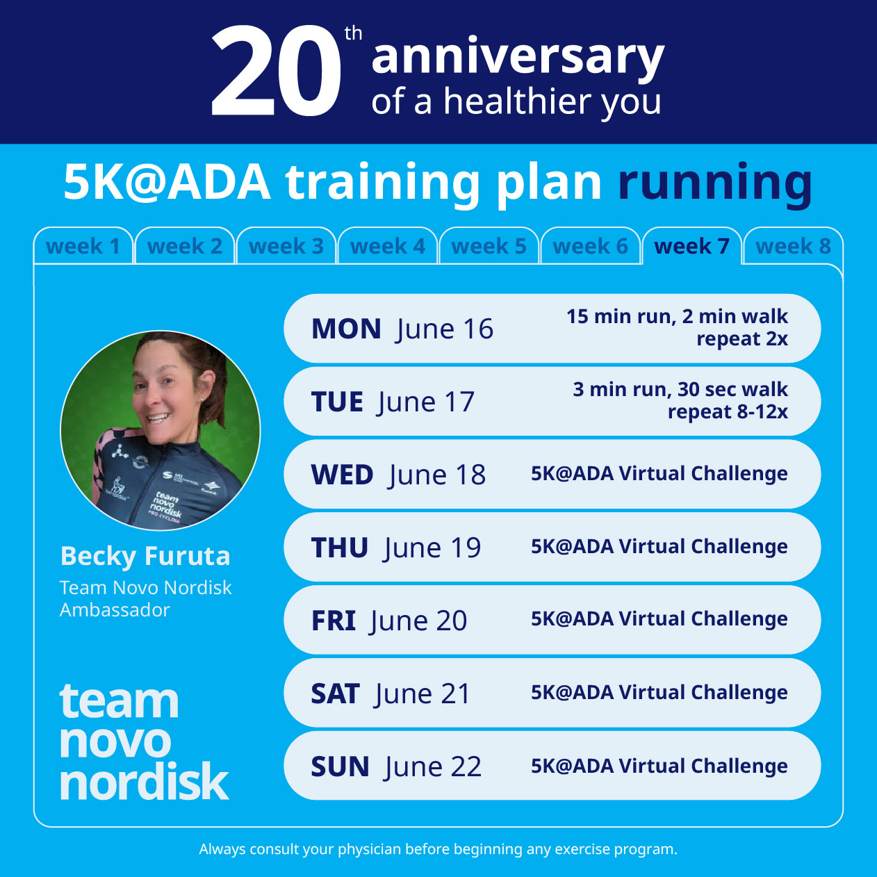 5K Training Plans Week 7 Run